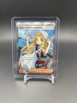 Pokemon TCG Mega Evolution Lillie’s Determination Full Art Trainer Card 169/132 - Image 1