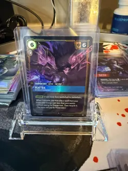 Riftbound Kai'sa Card Kaisa Card 112/298 TCG Foil card League Of Legends - Image 1