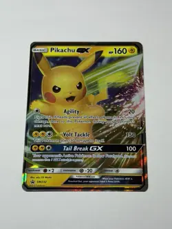 Pikachu GX SM232 Sun & Moon Black Star Promo Holo Rare Pokemon Card TCG NM - Image 1