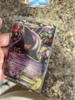 Gengar EX 34/119 Pokemon XY Phantom Forces Holo Card 2014 (Standard Size) - Image 3