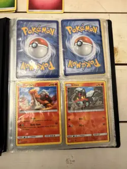 Pokemon Card LOT #3-Childhood Collection, BOOK Filled With Cards & Metal Cases - Image 4
