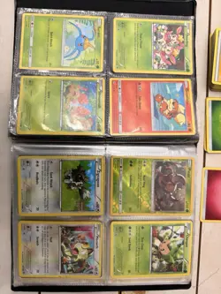 Pokemon Card LOT #3-Childhood Collection, BOOK Filled With Cards & Metal Cases - Image 5