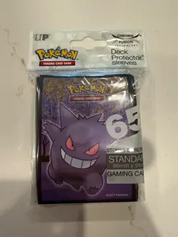65 Ultra Pro Pokemon GENGAR Haunted Hollow Card Sleeves Standard Size Protector - Image 1