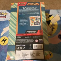Pokemon TCG: Paldea Adventure Chest (7 Foil Promo Cards & 6 Booster Packs - Image 4