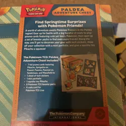 Pokemon TCG: Paldea Adventure Chest (7 Foil Promo Cards & 6 Booster Packs - Image 5