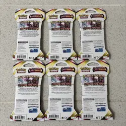 x6 Lost Origin Sleeved Booster Pack Pokemon Cards TCG New & Sealed - Image 2