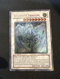 Stardust Dragon TDGS-EN040 NM Ultimate Rare 1st Edition MINT! Yu-Gi-Oh Card - Image 2
