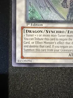 Stardust Dragon TDGS-EN040 NM Ultimate Rare 1st Edition MINT! Yu-Gi-Oh Card - Image 5