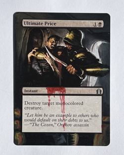 Ultimate Price Alter Hand Painted MTG EDH Commander, Full Extention - Image 1