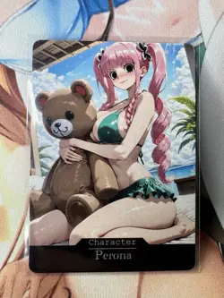 Perona One Piece ACG Goddess Story Waifu Anime Custom Card - Image 1