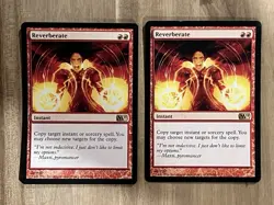 MTG Magic The Gathering Card M11 Reverberate X2 155/240 Very Lightly Played - Image 1