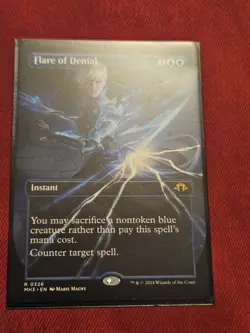 Flare of Denial (Borderless) Modern Horizons 3 Regular - Image 1