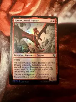 Ganax, Astral Hunter 176 Foil - MTG CLB - M/NM Unplayed FAST2SHIP!! - Image 1