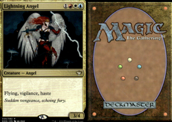 Magic the Gathering -MTG- Lightning Angel LP - Image 1