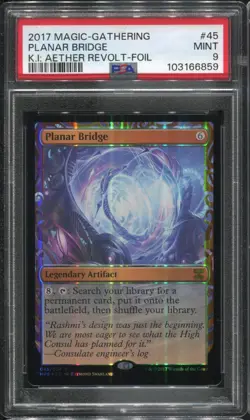 Planar Bridge Kaladesh Inventions Masterpiece Mint MTG PSA 9 Magic the gathering - Image 1