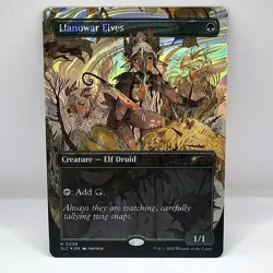 Llanowar Elves #39 Halo Foil - MTG Secret Lair Encyclopedia Of Magic - Image 4