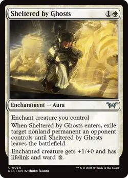 🧙 Sheltered By Ghosts U 0030 DSK Duskmourn House Of Horror MTG - Image 1