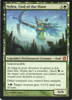 MTG: Theros: Nylea, God of the Hunt: Lightly Played Condition - Image 1
