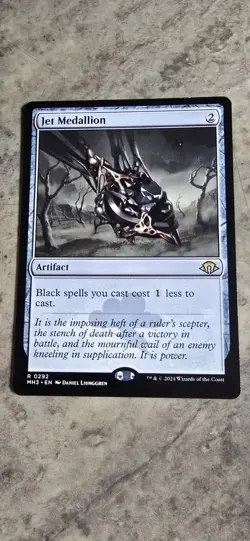 Jet Medallion Modern Horizons 3 Regular Artifact Rare MTG NM - Image 1