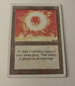 SOL RING Revised Edition Magic the Gathering Uncommon - Image 1