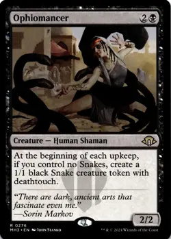 MTG Ophiomancer (276) | NM | Modern Horizons 3 {MH3} - Image 1