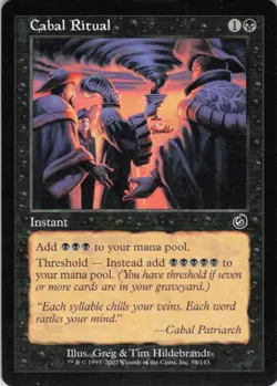 MTG Cabal Ritual (51) | NM | Torment {TOR} - Image 1