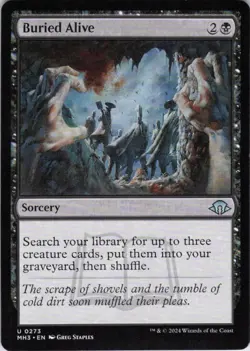 MTG Buried Alive (273) | NM | Modern Horizons 3 {MH3} - Image 1