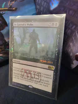MTG - INCLUDING Garruk's Wake - LAUNCH PROMO FOIL - CORESET 2015 - LP - Image 2