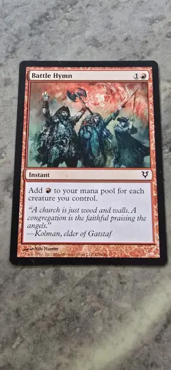 Battle Hymn Avacyn Restored Regular Instant Common MTG - Image 1