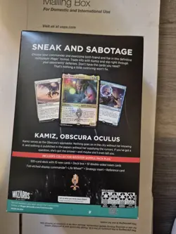 MtG Commander Streets of New Capenna - Obscura Operation - Image 2