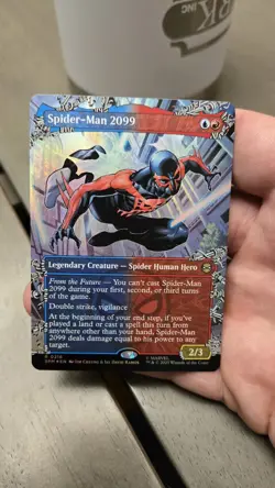 Spider-Man 2099 Borderless Marvel's Spider-Man 0216 - NM/M Foil - Image 1