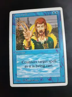 Mtg Counterspell Unlimited Uncommon Blue Staple Good Cond. Magic The Gathering - Image 2