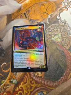 Spider-Man 2099 Foil MTG Marvel's Spider-Man - Pack Fresh - - Image 1