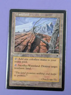 MTG Magic The Gathering: Tempest: Wasteland Uncommon - LP - Image 4