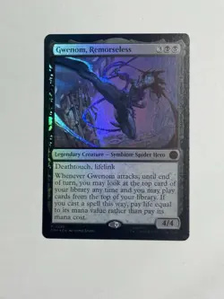 Gwenom Remorseless 0286 Foil Promo Marvels Spider-Man - Image 1