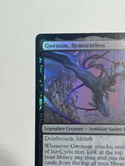 Gwenom Remorseless 0286 Foil Promo Marvels Spider-Man - Image 2