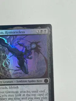 Gwenom Remorseless 0286 Foil Promo Marvels Spider-Man - Image 3