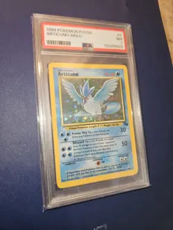 1999 PSA 7 Articuno #2 - Holo- Pokemon Fossil - Image 1