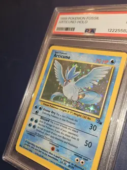 1999 PSA 7 Articuno #2 - Holo- Pokemon Fossil - Image 2