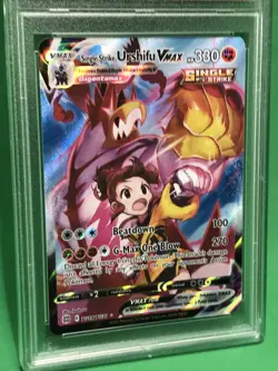 PSA 9 Mint SS Urshifu VMAX FA 2022 Pokemon SWSH Brilliant Stars TG19 Full Art - Image 3