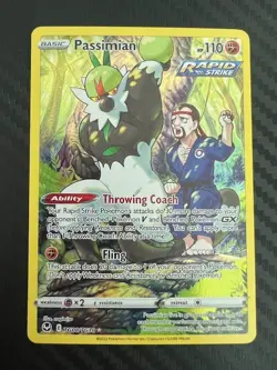 Pokemon TCG Passimian TG08/TG30 Swsh12 Silver Tempest Trainer Gallery Holo NM - Image 1