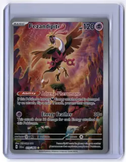 Fezandipiti 073/064 Illustration Rare Holo NM Pokemon SV: Shrouded Fable - Image 1