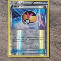 Pokemon Level Ball 76/98 XY-Ancient Origins Reverse Holo Trainer Item - Image 1