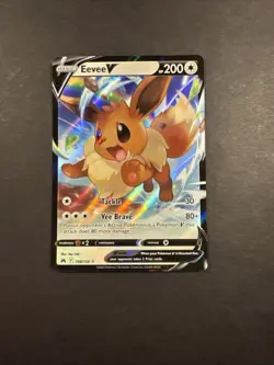NM Eevee V 108/159 Crown Zenith Pokemon - Image 1