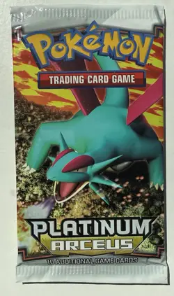 Pokemon TCG Platinum Arceus Booster Pack Factory Sealed - Image 1