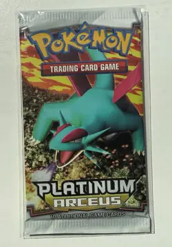 Pokemon TCG Platinum Arceus Booster Pack Factory Sealed - Image 2