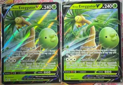 Alolan Exeggutor V Ultra Rare - 005/078 - Pokemon Go Pokemon 2022 - Image 3