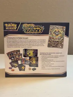 Pokemon TCG Surging Sparks Elite Trainer Box ETB Factory Sealed - Image 2