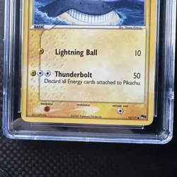 Pokemon Pikachu 2007 Pop Series 5 Figure 12/17 CGC GEM MINT 10 - Image 2