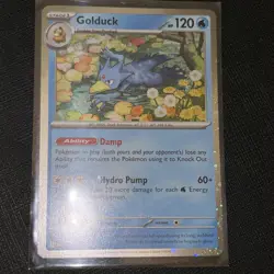 Pokemon TCG Golduck 008 Mega Evolution Cosmos Holo Black Star Promo - Image 1